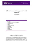 Office of Community Engagement Newsletter, October 2022 by University of Northern Iowa. Office of Community Engagement.
