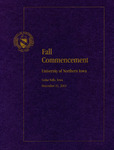 Fall Commencement [Program], December 21, 2013 by University of Northern Iowa