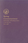 Spring Commencement [Program], May 9, 2009