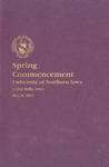 Spring Commencement [Program], May 8, 2004 by University of Northern Iowa