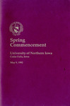 Spring Commencement [Program], May 9, 1992