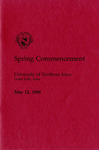 Spring Commencement [Program], May 12, 1990