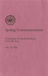 Spring Commencement [Program], May 14, 1988 by University of Northern Iowa