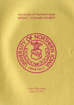 Spring Commencement [Program], May 14, 1977 by University of Northern Iowa
