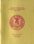 Spring Commencement [Program], May 15, 1976 by University of Northern Iowa