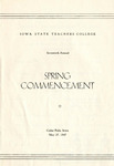 Spring Commencement [Program], May 27, 1947 by Iowa State Teachers College