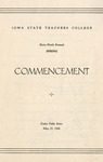 Spring Commencement [Program], May 25, 1946 by Iowa State Teachers College