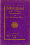 Souvenir Program of the Fiftieth Commencement of the Iowa State Teachers College, May 28 - June 1, 1926 by Iowa State Teachers College