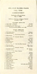 Fall Term Commencement [Program], December 4, 1923 by Iowa State Teachers College