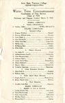 Winter Term Commencement [Program], March 9, 1920 by Iowa State Teachers College