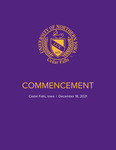 Commencement [Program], December 18, 2021