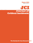 Journal of Critical Incidents, v16, Winter 2023