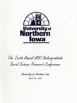 Conference Proceedings: The Tenth Annual Undergraduate Social Science Research Conference, April 26, 2003 by University of Northern Iowa. College of Social and Behavioral Science.