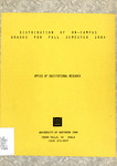 Distribution of On-Campus Grades for Fall Semester 1984 by Gerald D. Bisbey