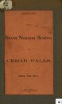 Report of the State Normal School at Cedar Falls. School Year 1876-77