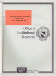 Distribution of On-Campus Grades for Fall Semester 1990 by Gerald D. Bisbey and Office of Institutional Research. University of Northern Iowa.