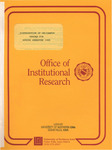 Distribution of On-Campus Grades for Spring Semester 1988 by Gerald D. Bisbey and 