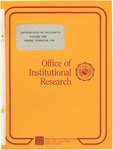 Distribution of On-Campus Grades for Spring Semester 1990 by Gerald D. Bisbey and 