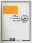 Distribution of On-Campus Grades for Spring Semester 1992 by Gerald D. Bisbey and Office of Institutional Research. University of Northern Iowa.