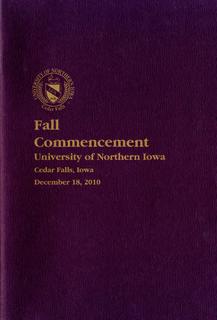 Fall Commencement [Program], December 18, 2010