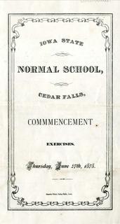 Commencement Exercises, June 27, 1878