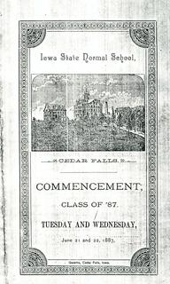 Commencement, June 21-22, 1887