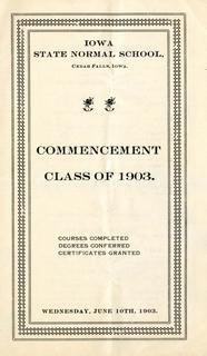Commencement, June 10, 1903