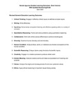 37 Update: Updated Numbered Learning Outcomes (short)
