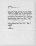 Letter from Donald Fish