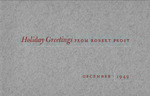 Holiday Greetings from Robert Frost