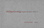 Holiday Greetings from Robert Frost by Robert Frost