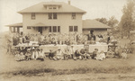 Picnic, Hearst Farm, June 12, 1927, group photo front