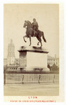 [63a] Louis XIV Statue, Lyon, France [front] by B. Treille