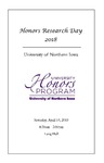 Honors Research Day [Program] April 14, 2018 by University of Northern Iowa