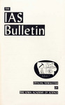 The IAS Bulletin, v3n4, September 1969