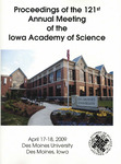Proceedings of the 121st Annual Meeting of the Iowa Academy of Science [Program, 2009] by Iowa Academy of Science