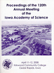 Proceedings of the 120th Annual Meeting of the Iowa Academy of Science [Program, 2008]