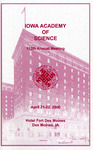 The Annual Meeting of the Iowa Academy of Science April 21-22, 2000 [Program, 112th meeting] by Iowa Academy of Science