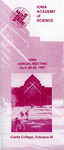 The Annual Meeting of the Iowa Academy of Science April 25-26, 1997 [Program, 109th meeting]