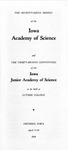 The Seventy-sixth Session of the Iowa Academy of Science and the Thirty-second Convention of the Iowa Junior Academy of Science, April 17-18, 1964 by Iowa Academy of Science