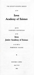 The Seventy-fourth Session of the Iowa Academy of Science and the Thirtieth Convention of the Iowa Junior Academy of Science, April 13-14, 1962