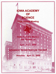 Iowa Academy of Science 112th Annual Meeting [2000]: Advance Program by Iowa Academy of Science