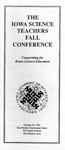 The Iowa Science Teachers Fall Conference, 1991 by Iowa Academy of Science