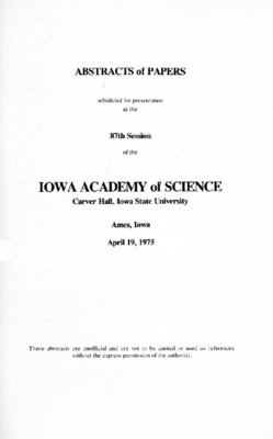 Iowa Abstract Document