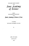 The Sixty-second Session of the Iowa Academy of Science and the Seventeenth Convention of the Junior Academy of Science of Iowa, April 21 and 22, 1950 by Iowa Academy of Science