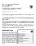 Iowa Academy of Science: The New Bulletin, v03n1, Winter 2007
