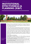 Institutional Effectiveness & Planning Newsletter, v.1, October 2021
