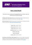 International Engagement Weekly Newsletter, November 19, 2021 by University of Northern Iowa. Office of International Engagement.