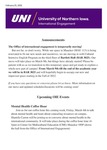 International Engagement Weekly Newsletter, February 25, 2022 by University of Northern Iowa. Office of International Engagement.