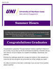 International Engagement newsletter, May 20, 2024 by University of Northern Iowa. Office of International Engagement.